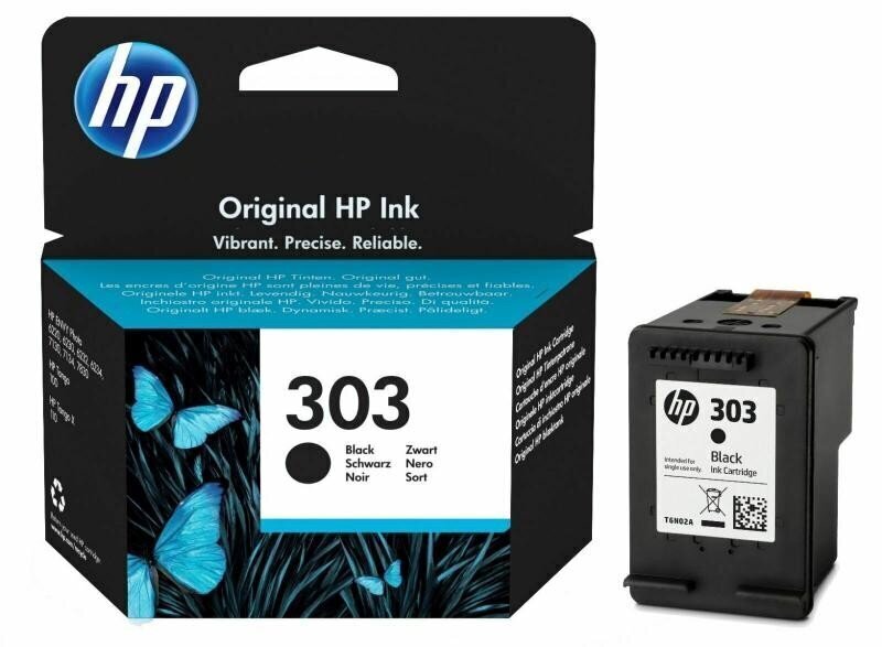 HP 303, must цена и информация | Tindiprinteri kassetid | kaup24.ee