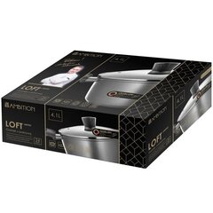 Ambition kaanega pott Loft, 24 cm, 4,1 l цена и информация | Кастрюли, скороварки | kaup24.ee