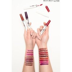 Huulevärv Superstay Maybelline: Värvus - 260-wildberry 9 ml цена и информация | Помады, бальзамы, блеск для губ | kaup24.ee