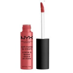 Huulevärv Soft Matte NYX (8 ml): Värvus - shanghai 8 ml цена и информация | Помады, бальзамы, блеск для губ | kaup24.ee