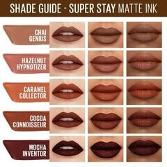 Huulevärv Superstay Matte Ink Coffee Maybelline 275-mocha hind ja info | Huulepulgad, -läiked, -palsamid, vaseliin | kaup24.ee