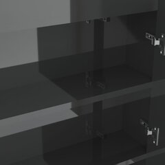 vidaXL vannitoa peegelkapp, 80 x 15 x 60 cm, MDF, säravhall цена и информация | Шкафчики для ванной | kaup24.ee