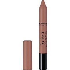 Huulevärv Velvet The Pencil matt Bourjois (3 g): Värvus - 002 - beige a croquer hind ja info | Huulepulgad, -läiked, -palsamid, vaseliin | kaup24.ee