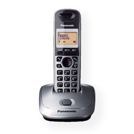 Panasonic KX-TG2511, must цена и информация | Lauatelefonid | kaup24.ee