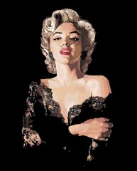 Maalid numbrite järgi "Marilyn Monroe" 40x50 Z-Z3349G цена и информация | Живопись по номерам | kaup24.ee