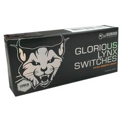 Glorious PC Gaming Race Lynx Linear Lubed 36 шт цена и информация | Клавиатура с игровой мышью 3GO COMBODRILEW2 USB ES | kaup24.ee