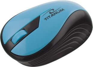 Juhtmevaba arvutihiir Titanum TM114T 1000DPI sinine hind ja info | Hiired | kaup24.ee