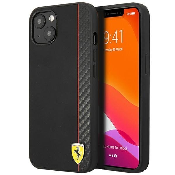 Ferrari FESAXHCP13SBK, telefonile iPhone 13 mini 5,4, must цена и информация | Telefoni kaaned, ümbrised | kaup24.ee