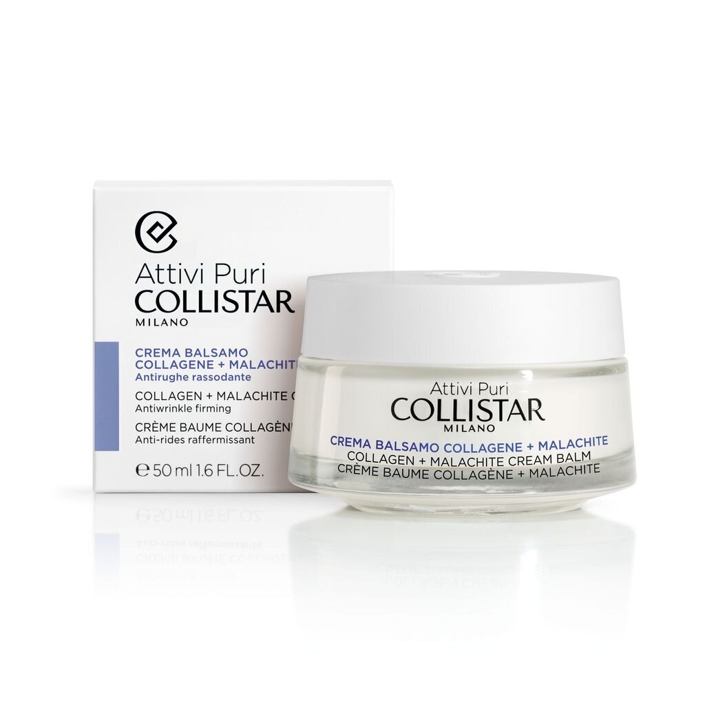 Näopalsam Collistar Pure Actives Collagen + Malachite 50 ml hind ja info | Näokreemid | kaup24.ee