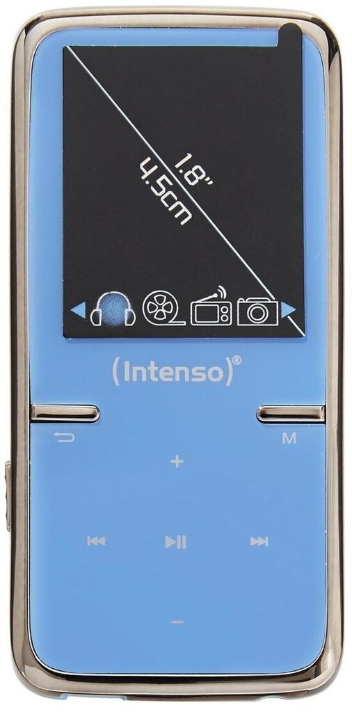 MP-4 mängija Intenso 8GB Video Scooter LCD 1,8'' sinine hind ja info | MP3-mängijad, MP4-mängijad | kaup24.ee