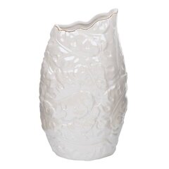 Декоративная ваза My Home Tropical, белая, 17,4 X 13,4 X 30 см цена и информация | Vaasid | kaup24.ee