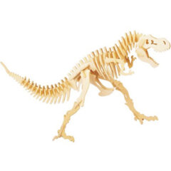 3D puidust pusle "Dinosaurus", Junior Knows цена и информация | Пазлы | kaup24.ee