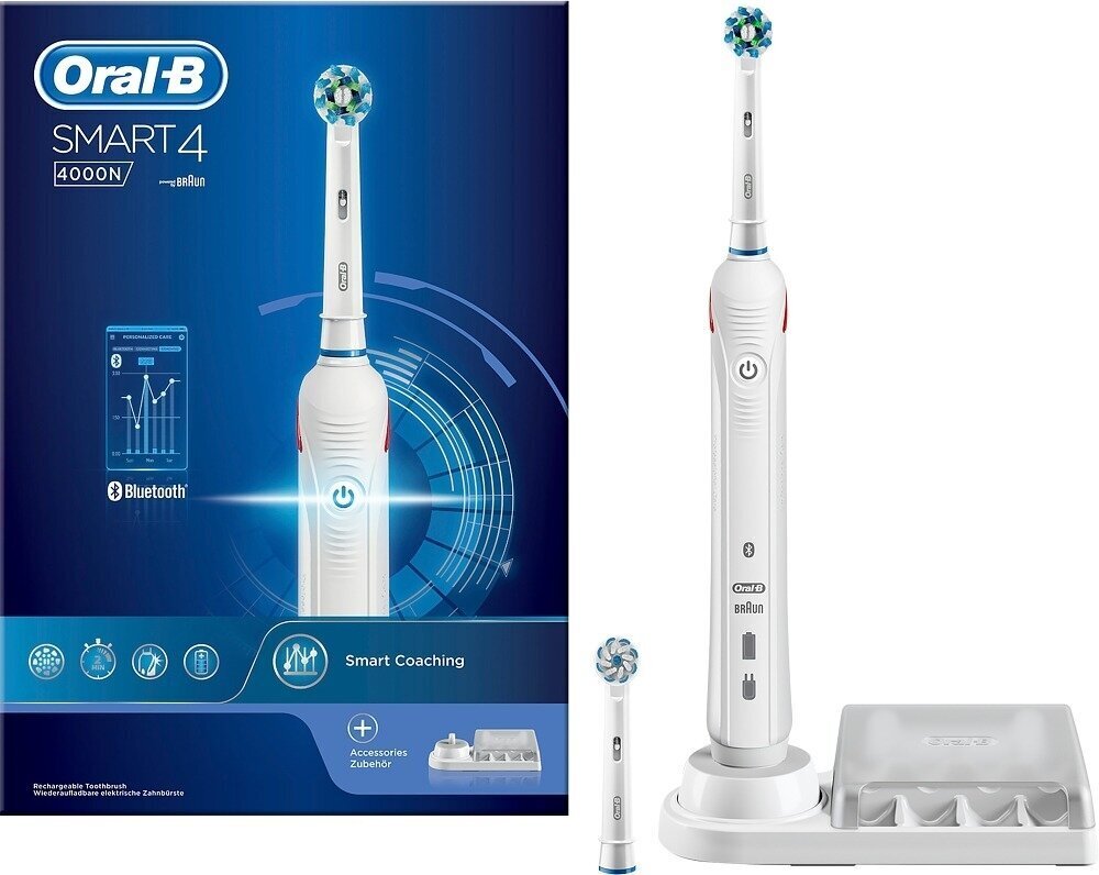 Электрическая зубная щетка Oral-b pro 4000N цена | kaup24.ee