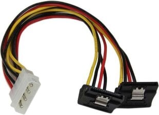 StarTech, PYO2LP4LSATR SATA 15-pin x2, 0.3 m hind ja info | Kaablid ja juhtmed | kaup24.ee