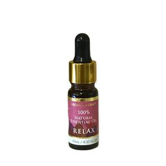 100% naturaalne eeterlike õlide segu Relax 10 ml hind ja info | Eeterlikud ja kosmeetilised õlid | kaup24.ee