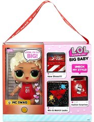 Nukk LOL Surprise! Big Baby MC Swag (28 cm) цена и информация | Игрушки для девочек | kaup24.ee