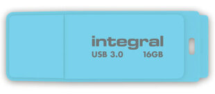 USB Карта памяти Integral Pastel 16GB USB 3.0, Голубая цена и информация | integral Накопители данных | kaup24.ee