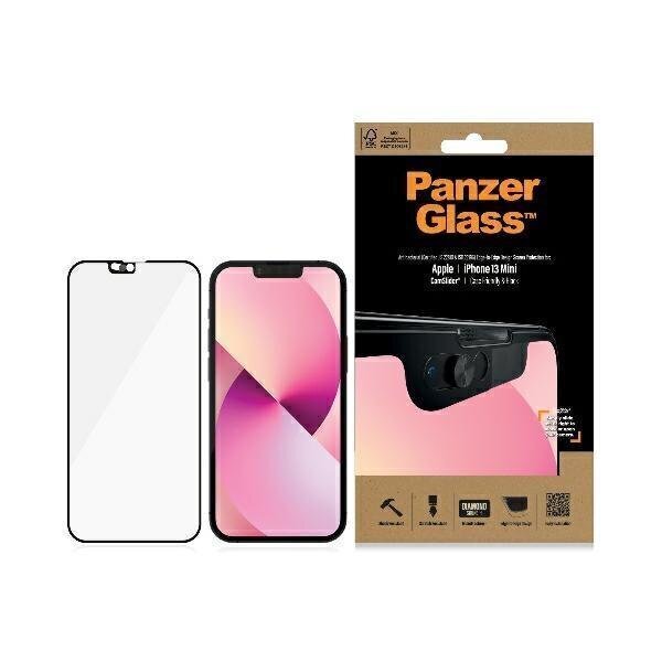 Kaitseklaas PanzerGlass E2E Microfracture, sobib iPhone 13 Mini hind ja info | Ekraani kaitsekiled | kaup24.ee