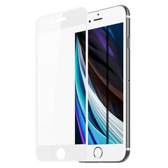 Kaitseklaas Hard Full Glue 5D sobib iPhone 7 / 8, valge hind ja info | Ekraani kaitsekiled | kaup24.ee