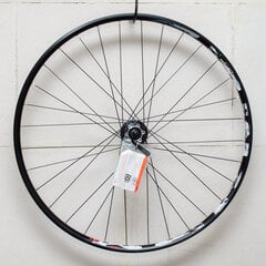 Esiratas 29 "MTB rattale 6-poldi piduri rootori kinnitusega. Topeltvelg Mach1 Karma 32H. Alumiiniumist rumm Shimano HB-TX506 32H. hind ja info | Muud jalgratta varuosad | kaup24.ee