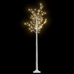 vidaXL jõulupuu 180 LEDi 1,8 m, soe valge paju, tuppa/õue hind ja info | Jõulukaunistused | kaup24.ee
