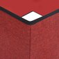 vidaXL kunstkuuse seelik, punane ja valge, 48x48x25 cm hind ja info | Kunstkuused | kaup24.ee