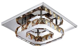 LED laevalgusti Crystal Square, 3000K hind ja info | Laelambid | kaup24.ee