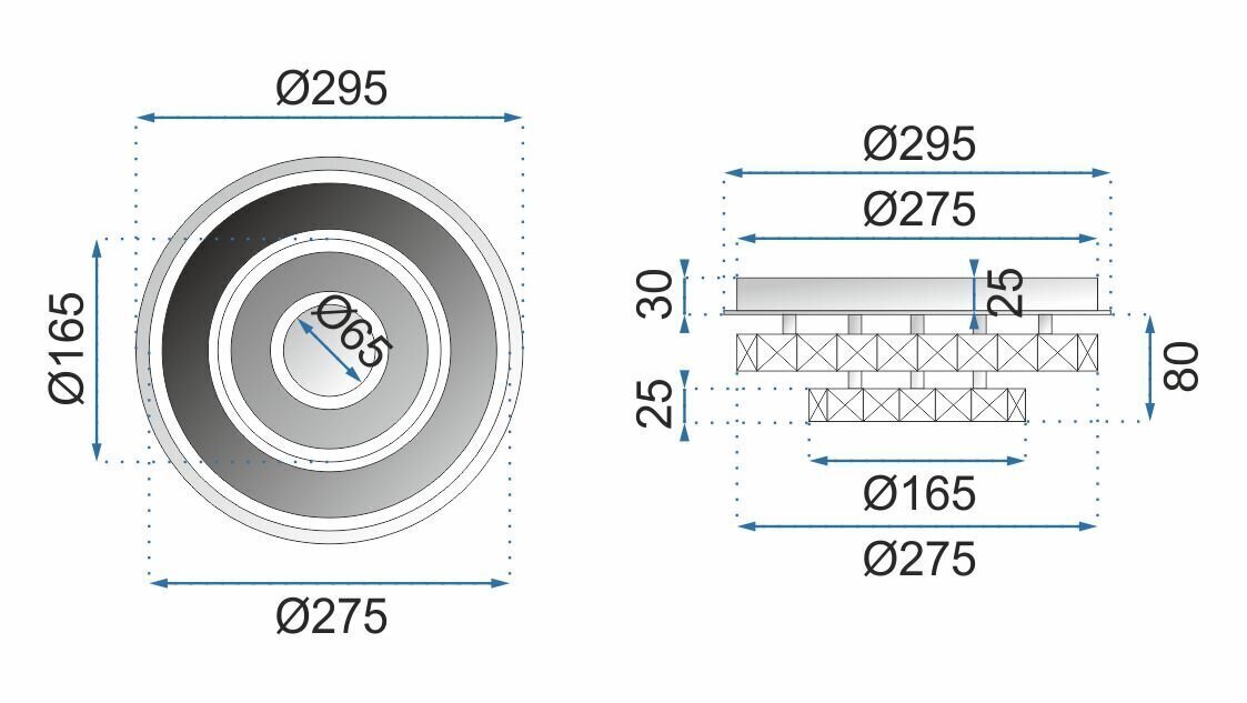 LED laevalgusti Crystal Round Double, 3000K цена и информация | Laelambid | kaup24.ee