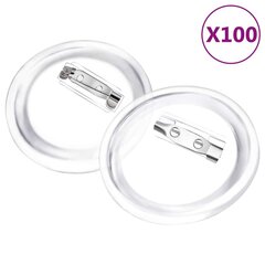 vidaXL märkide komplekt, 100 tk, akrüül, 44 mm цена и информация | Другие оригинальные подарки | kaup24.ee