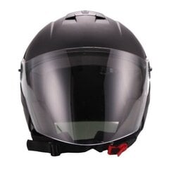 Шлем для мотороллера PALERMO, черный цена и информация | Шлемы для мотоциклистов | kaup24.ee