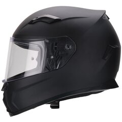 Motokiiver Vito Helmets, mudel Duomo matt must + tasuta kingitus цена и информация | Шлемы для мотоциклистов | kaup24.ee