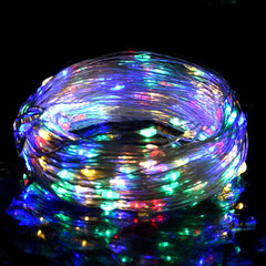 vidaXL LED-valgusriba, 15 LEDi, värviline, 15m цена и информация | Новогодняя гирлянда Holiday, 10 светодиодов, 30 см | kaup24.ee