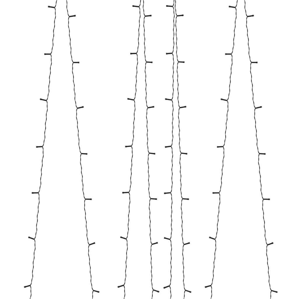 vidaXL päikesetoitel tuled, 5 tk, 5x200 LEDi, külm valge, tuppa/õue цена и информация | Jõulutuled | kaup24.ee