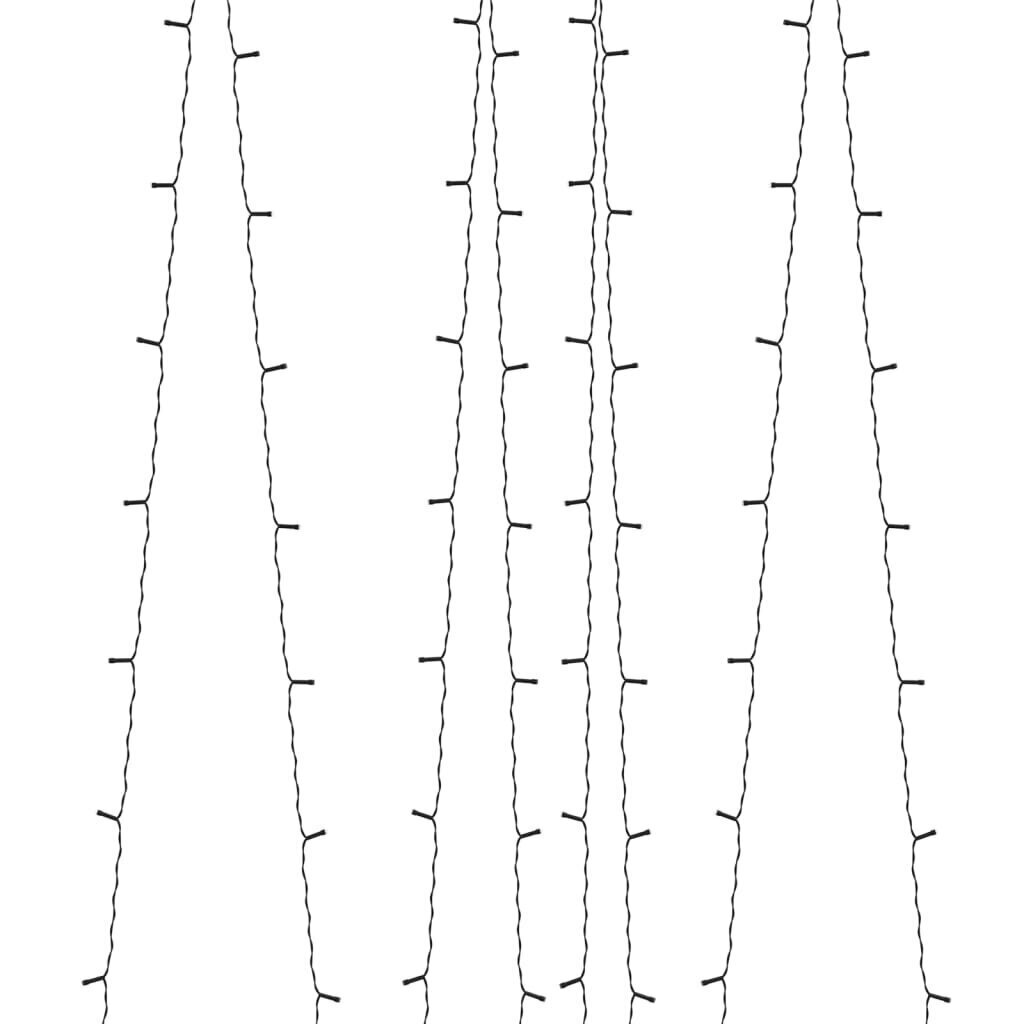 vidaXL päikesetoitel tuled, 5 tk, 5x200 LEDi, värviline, tuppa/õue цена и информация | Jõulutuled | kaup24.ee