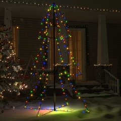 vidaXL koonusekujuline jõulupuu 200 LEDi, tuppa ja õue, 98x150 cm цена и информация | Декорации | kaup24.ee