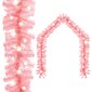 vidaXL jõuluvanik LED-tuledega 20 m roosa hind ja info | Peokaunistused | kaup24.ee