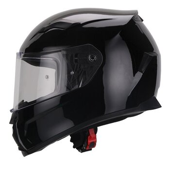 Motokiiver Vito Helmets, mudel Duomo läikiv must + tasuta kingitus цена и информация | Шлемы для мотоциклистов | kaup24.ee