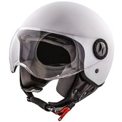 Rolleri kiiver Vito läikiv valge цена и информация | Шлемы для мотоциклистов | kaup24.ee