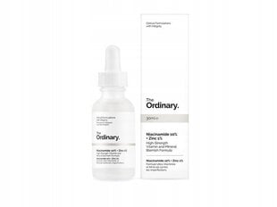 Сыворотка The Ordinary Niacinamide 10% + Цинк 1%, 30 мл цена и информация | Сыворотки для лица, масла | kaup24.ee