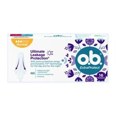 Tampoonid OB ProComfort Extra Protect Normal 16 tk. hind ja info | Tampoonid, hügieenisidemed, menstruaalanumad | kaup24.ee