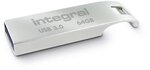 Flashdrive Integral ARC 64GB metal USB 3.0 Read:Write (110/20 MB/s)