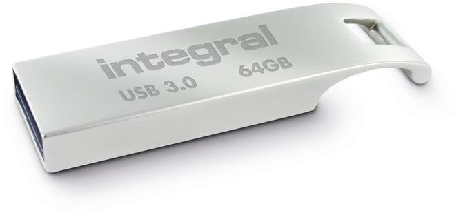 Flashdrive Integral ARC 64GB metal USB 3.0 Read:Write (110/20 MB/s) hind ja info | Mälupulgad | kaup24.ee