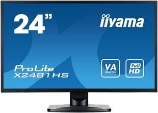 IIyama X2481HS-B1 цена и информация | Мониторы | kaup24.ee