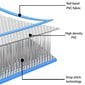vidaXL täispumbatav ujumisplatvorm, sinine ja valge, 200x150x15 cm hind ja info | Täispuhutavad madratsid ja mööbel | kaup24.ee