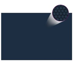 vidaXL ujuv PE ümmargune basseinikile, 600 x 400 cm, must ja sinine цена и информация | Аксессуары для бассейнов | kaup24.ee
