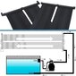 vidaXL basseini soojenduspaneel, 4 tk, 80 x 310 cm hind ja info | Basseinitehnika | kaup24.ee