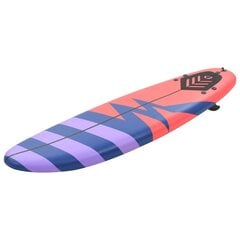 vidaXL surfilaud, 170 cm, triibuline цена и информация | SUP доски, водные лыжи, водные аттракционы | kaup24.ee
