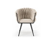 2-tooli komplekt Cosmopolitan Design Shirley, beeži värvi hind ja info | Söögilaua toolid, köögitoolid | kaup24.ee