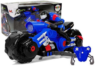Kaugjuhitav mootorrattas Motor Drift, sinine hind ja info | Poiste mänguasjad | kaup24.ee