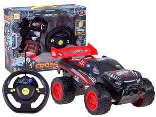 Puldiga juhitav auto „Cross Country“, punane hind ja info | Poiste mänguasjad | kaup24.ee